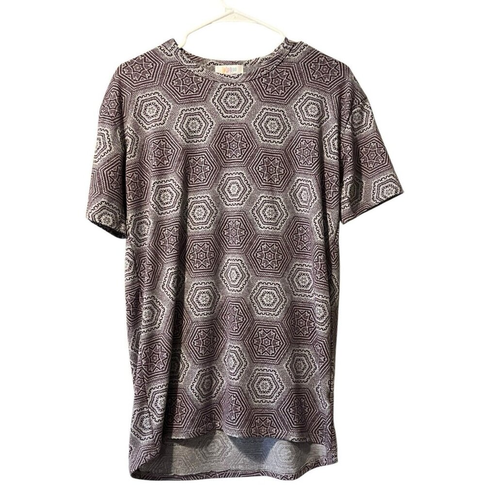 LuLaRoe T Shirt Size‎ XS Tunic Top Hi-Low Comfy Preppy Loungewear Modern